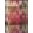 thumbnail image 1 of Momeni Casa Chevron Modern Area Rugs, Pink, 1 of 2