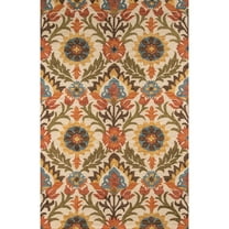 Momeni Casual Rectangle Area Rug, Gold, 3'6" X 5'6"