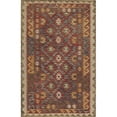 thumbnail image 1 of Momeni Rugs TANGITAN-7RED5080 Tangier Collection, 100% Wool Hand Tufted Tip Sheared Transitional Area Rug, 5' x 8', Red, 1 of 5