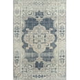 thumbnail image 1 of Momeni Chandler Cotton and Polyester Medallion Navy Area Rug 2'3" X 7'6" Runner, 1 of 5