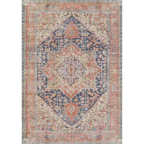 Momeni Chandler Medallion Area Rug, 4' X 6', Navy