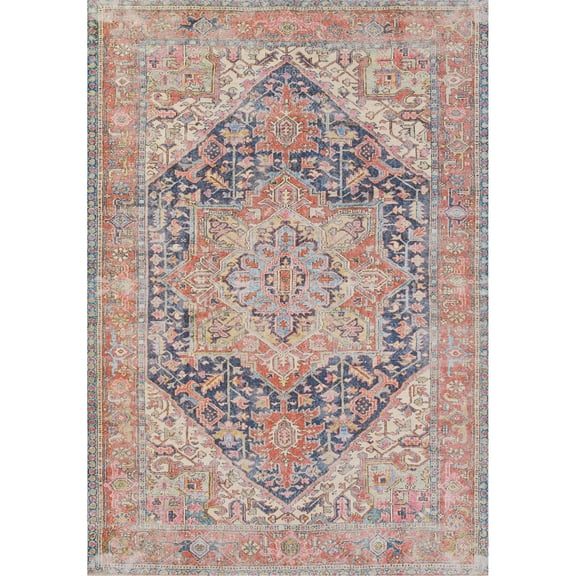 Momeni Chandler Medallion Area Rug, 9'6" X 12'6", Navy