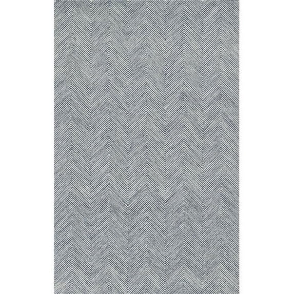 Momeni Contemporary Rectangle Area Rug, Denim, 8' X 10'