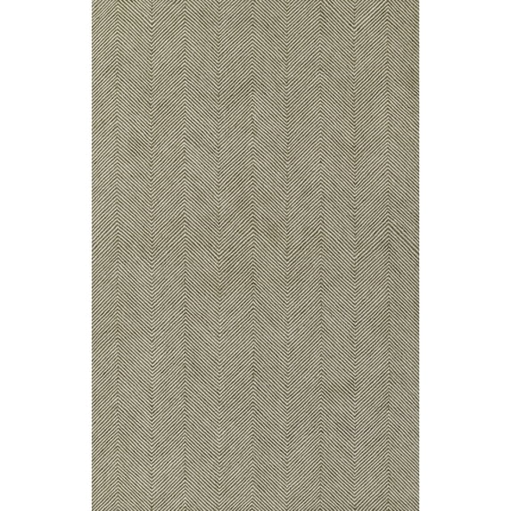 Momeni Charles Zig Zag Area Rug, 2'3" X 8' Runner, Green