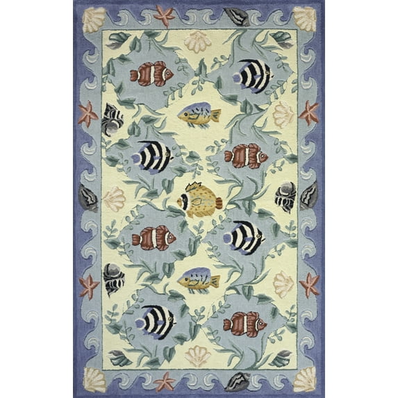 Momeni Coastal Aquarium Area Rug