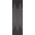 thumbnail image 1 of Momeni Como Polypropylene Machine Made Charcoal Indoor Outdoor Rug 2'7" X 7'6", 1 of 5