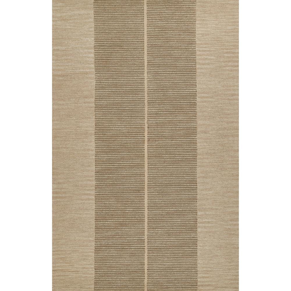 Archer Beige Rectangular Handtufted Wool and Viscose Rug