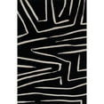 thumbnail image 1 of Momeni Noho Polyester Black Area Rug 3'11" X 5'7", 1 of 9
