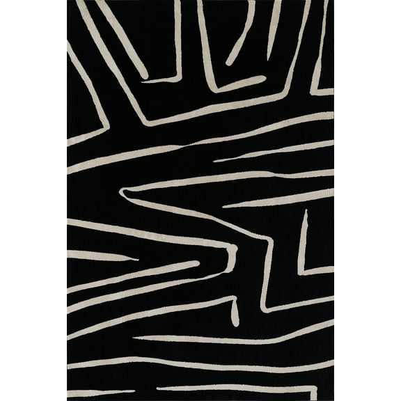 Momeni Noho NO-04/Black -7'10" X 9'10"