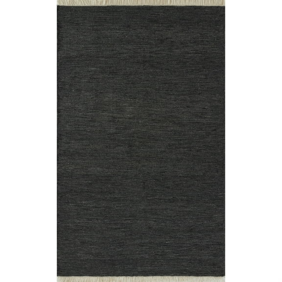 Momeni COVE0CV-01CHR2030 2 x 3 ft. Cove Hand Woven Contemporary Rectangle Area Rug, Charcoal