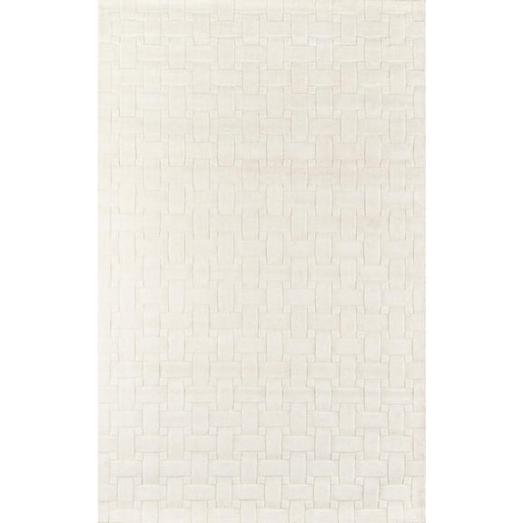 Momeni Contemporary Rectangle Area Rug, Ivory, 2'3" X 3'9"