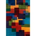 thumbnail image 1 of Momeni New Wave Geometric Modern Area Rugs, Multi-color, 1 of 4