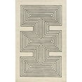 thumbnail image 1 of Momeni Contemporary Rectangle Area Rug, White, 5' X 8', 1 of 5