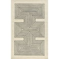 thumbnail image 1 of Momeni Contemporary Rectangle Area Rug, White, 9' X 12', 1 of 12