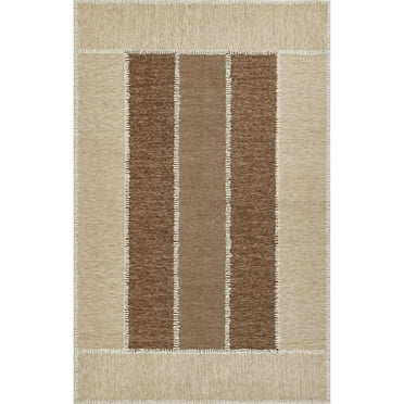 Momeni Contemporary Runner Area Rug, Beige, 2'3" X 8' Runner