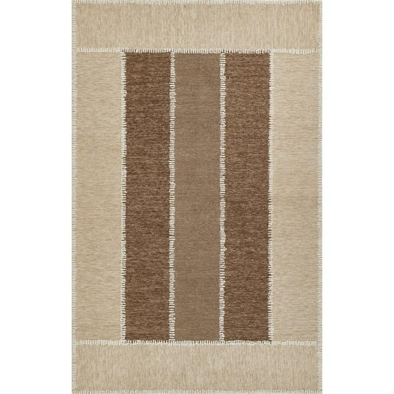 Momeni Contemporary Runner Area Rug, Beige, 2'3" X 8' Runner