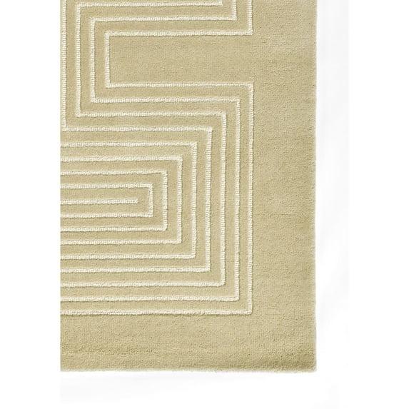 Momeni Contemporary Runner Area Rug, Beige, 2'6" X 8' Runner