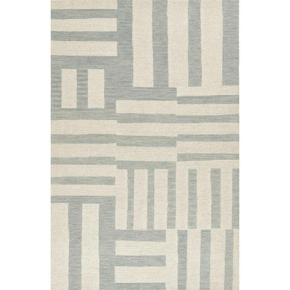 Momeni Contemporary Runner Area Rug, Blue, 2'3" X 8' Runner