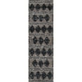 thumbnail image 1 of Momeni Andes Hand Woven Wool and Viscose Charcoal Runner 2'3" X 8', 1 of 5