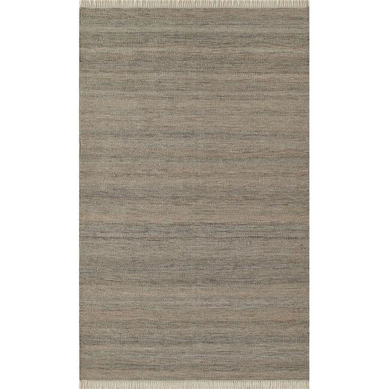 Gray Handwoven Synthetic Indoor/Outdoor 10' x 14' Rug