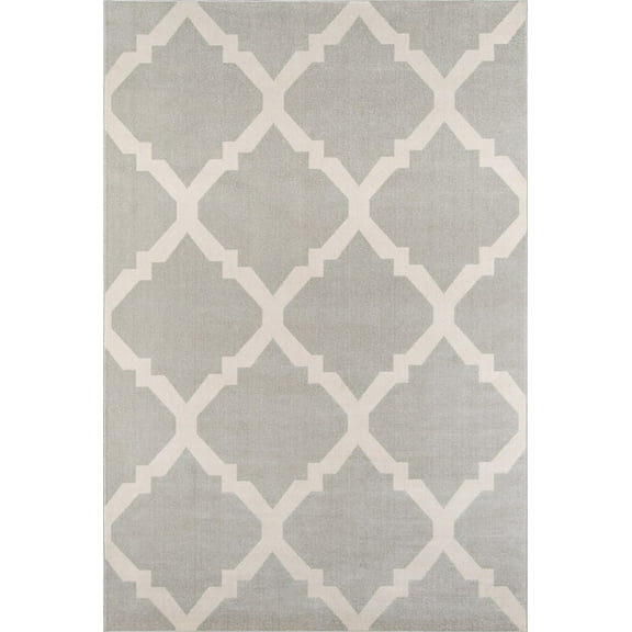 Momeni Dakota Polypropylene Machine Made Grey Indoor Outdoor Rug 7'10" X 9'10"