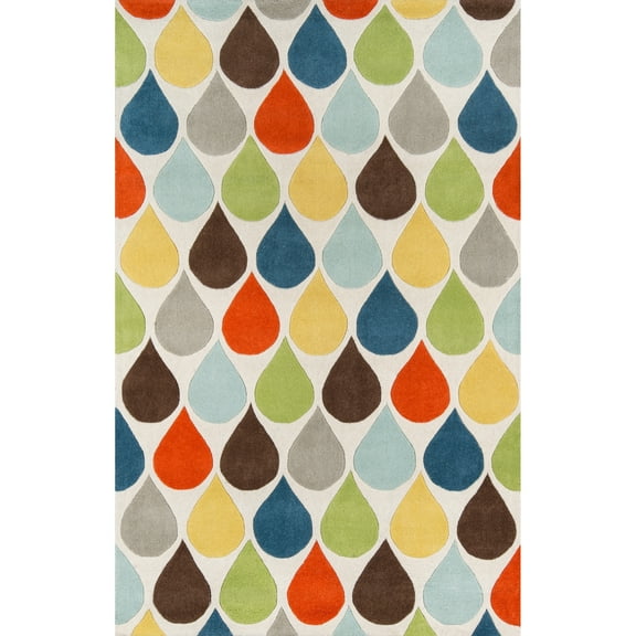 Momeni Delhi 3'6" X 5'6" Contemporary Hand Tufted Wool Rug
