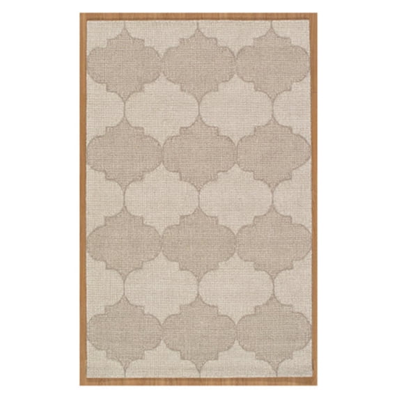 Momeni Delhi Wool Hand Tufted Beige Area Rug 5' X 8'