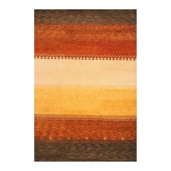 Momeni Desert Gabbeh Hand Knotted Wool Area Rug Multicolor 7'6" X 9'6"