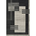 thumbnail image 1 of Momeni Edition Geometric Polyester Charcoal Area Rug, 5'1" x 7'7" Sized Rug for Living Room, Bedroom, Dining Room, and Kitchen, 1 of 3