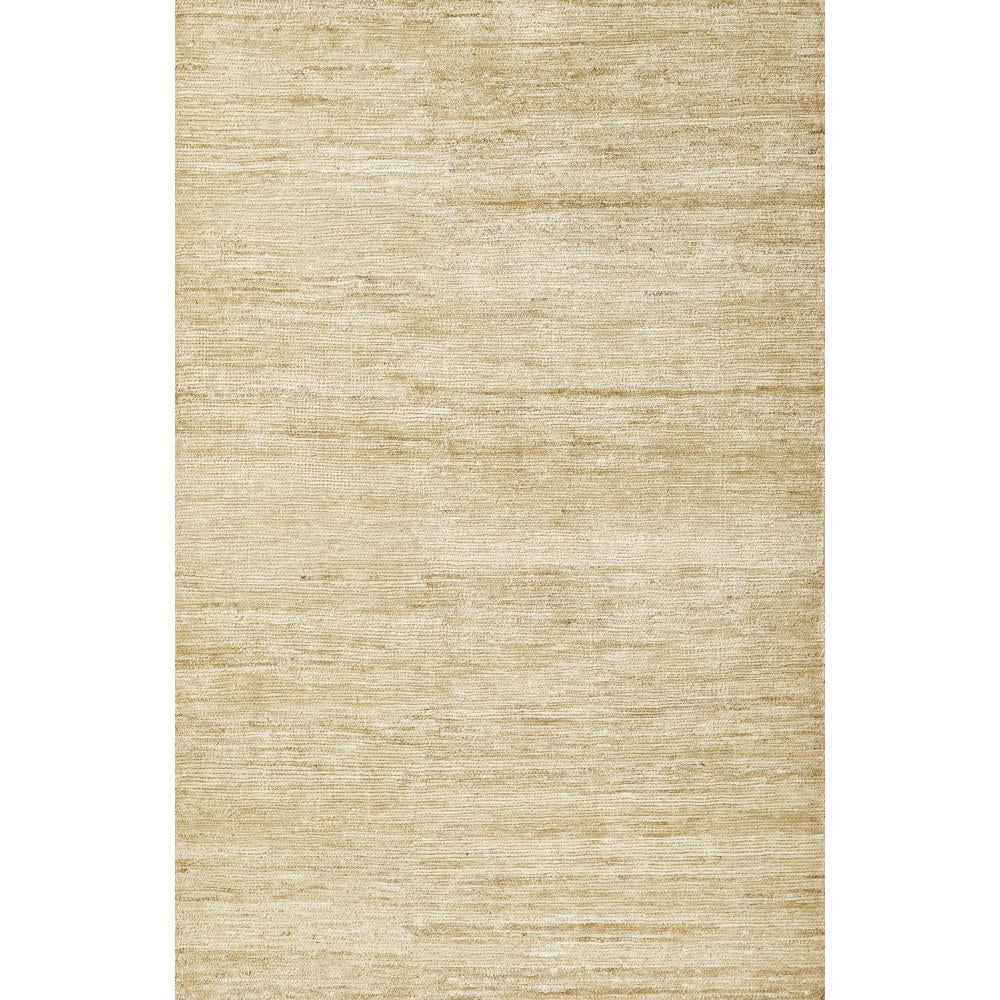 Natural Hand-Knotted Cotton and Jute Rug, 8' x 10'