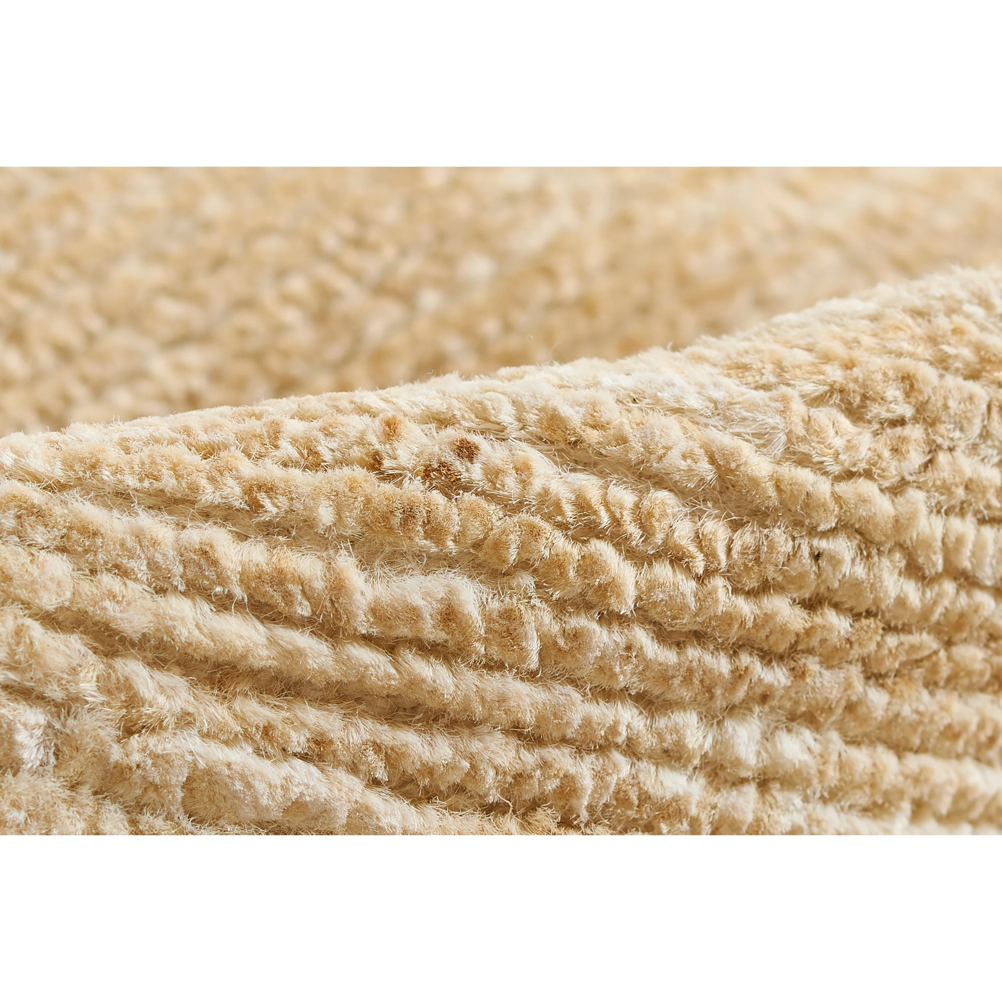 Natural Hand-Knotted Cotton and Jute Rug, 8' x 10'