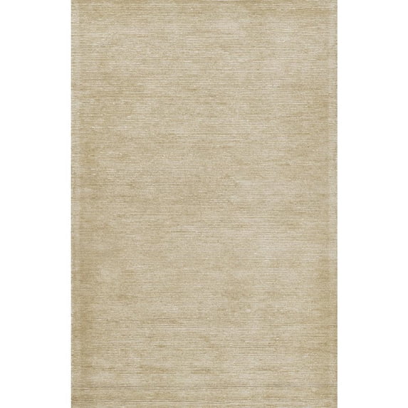 Momeni Everett Hand Tufted Wool Solid Taupe Area Rug 9' X 12'