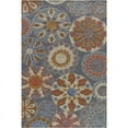 thumbnail image 1 of Momeni Floral Geometric & Abstract Traditional Area Rugs, Blue 5'x7'6", 1 of 6