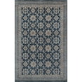 thumbnail image 1 of Momeni Banaras Hand Knotted Wool Blue Area Rug 9'6" X 13'6", 1 of 4