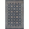thumbnail image 1 of Momeni Banaras Hand Knotted Wool Blue Area Rug 8'6" X 11'6", 1 of 4