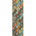 thumbnail image 1 of Hand hook Transitional Runner Rug in Multicolor, 1 of 2