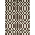 thumbnail image 1 of Momeni Geo Hand Hooked Polyester Brown Area Rug 7'6" X 9'6", 1 of 2