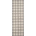 thumbnail image 1 of Momeni Geo India Hand Made Wool Geometric Grey Area Rug 2'3" X 7'6" Runner, 1 of 4
