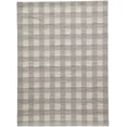 thumbnail image 1 of Momeni Geo India Hand Made Wool Geometric Grey Area Rug 5' X 7', 1 of 4