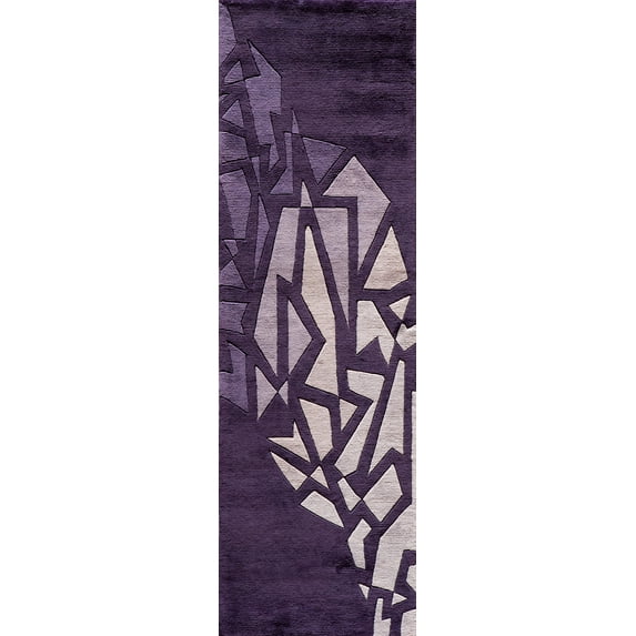 Momeni Geometric & Abstract Modern Area Rugs, Purple
