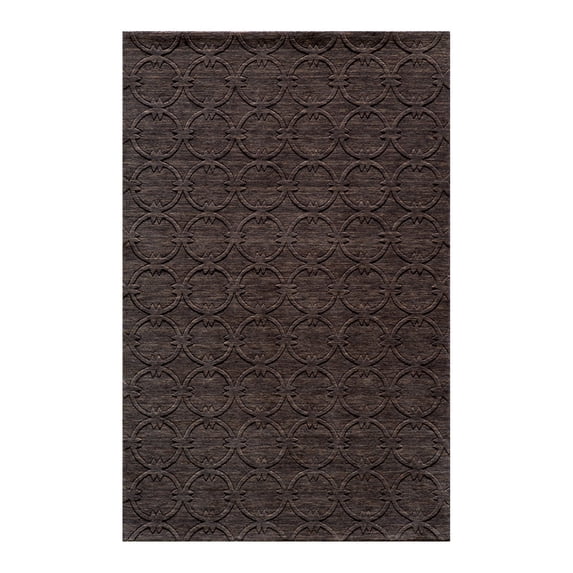 Momeni Gramercy 9'6" X 13'6" Contemporary Hand Loomed Wool Rug in Charcoal
