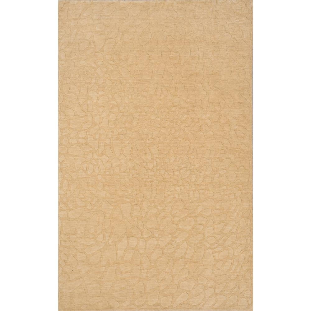 Momeni Gramercy Wool Hand Loomed Beige Area Rug 3'6" X 5'6"