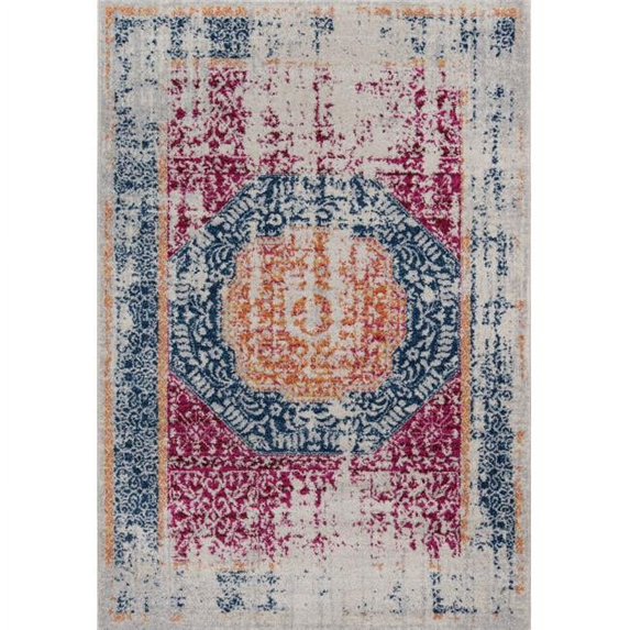 Momeni Haley Polypropylene Multi Area Rug 3'11" X 5'7"