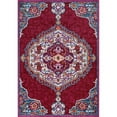 thumbnail image 1 of Momeni Haley Polypropylene Pink Area Rug 5'3" X 7'6", 1 of 5