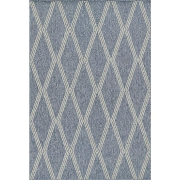 Momeni Transitional Rectangle Area Rug, Blue, 2' X 3'