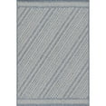 thumbnail image 1 of Momeni Hampton Geometric Blue Indoor Outdoor Rug 4'1" X 6', 1 of 10