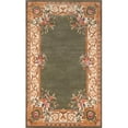 thumbnail image 1 of Momeni Harmony India Floral 8' Round Area Rugs With Sage HARM2HAI-7SAG790R, 1 of 7