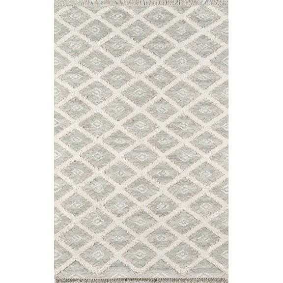 Momeni Harper Hand Made Wool Grey Area Rug 3' X 5'