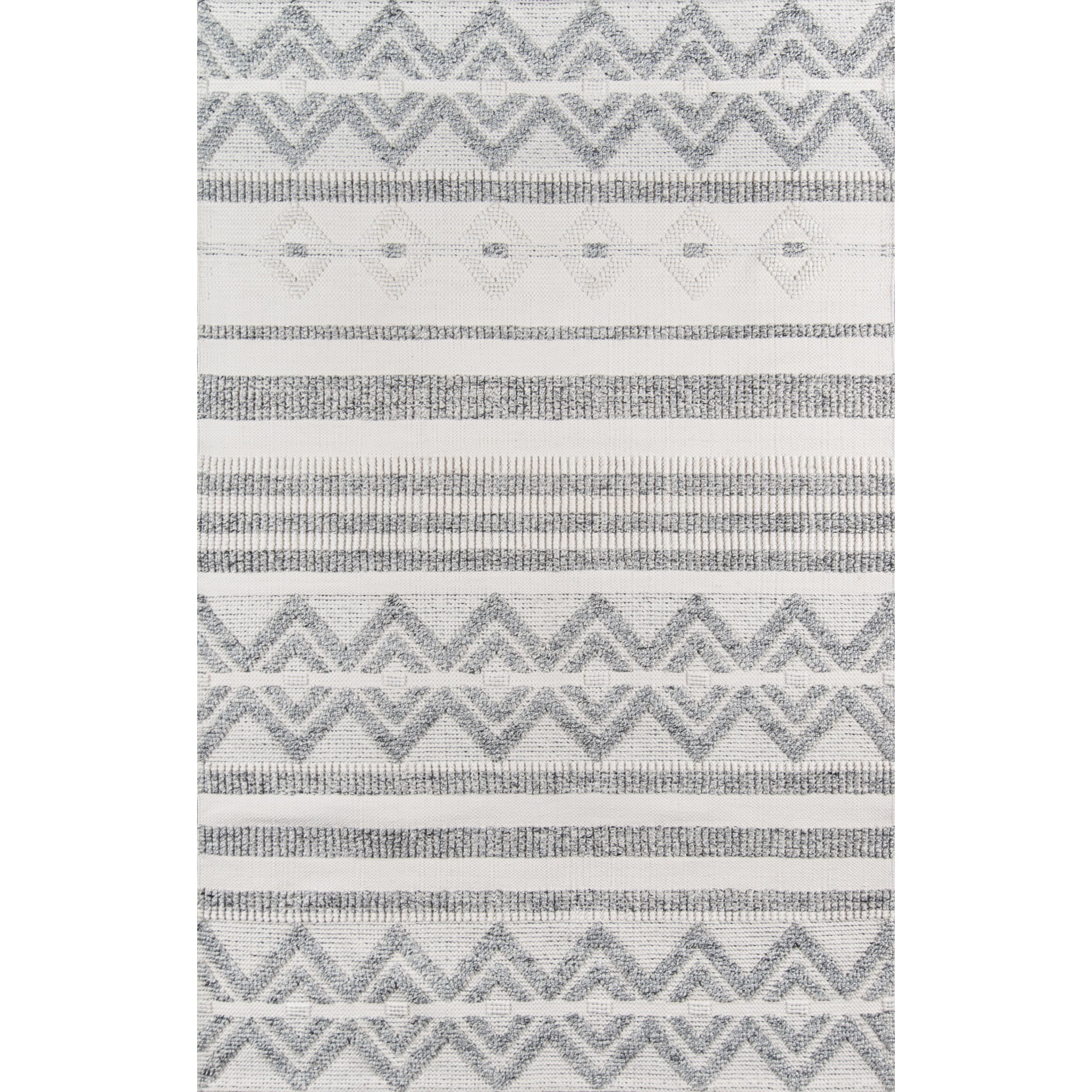Momeni Hermosa Geometric Contemporary Area Rugs, Off-White