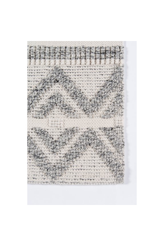 Geometric Contemporary Area Rugs, Off-White